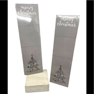 Primitives by Kathy Christmas Notepad Set NWT